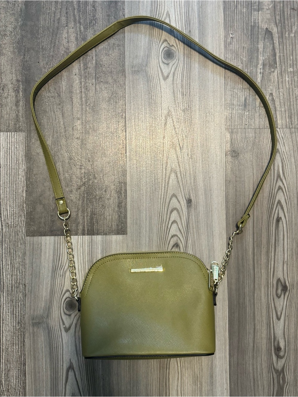 Steve Madden Olive Crossbody with Chain Strap